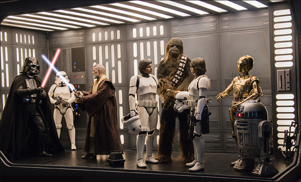 Star Wars Diorama - Death Star interior