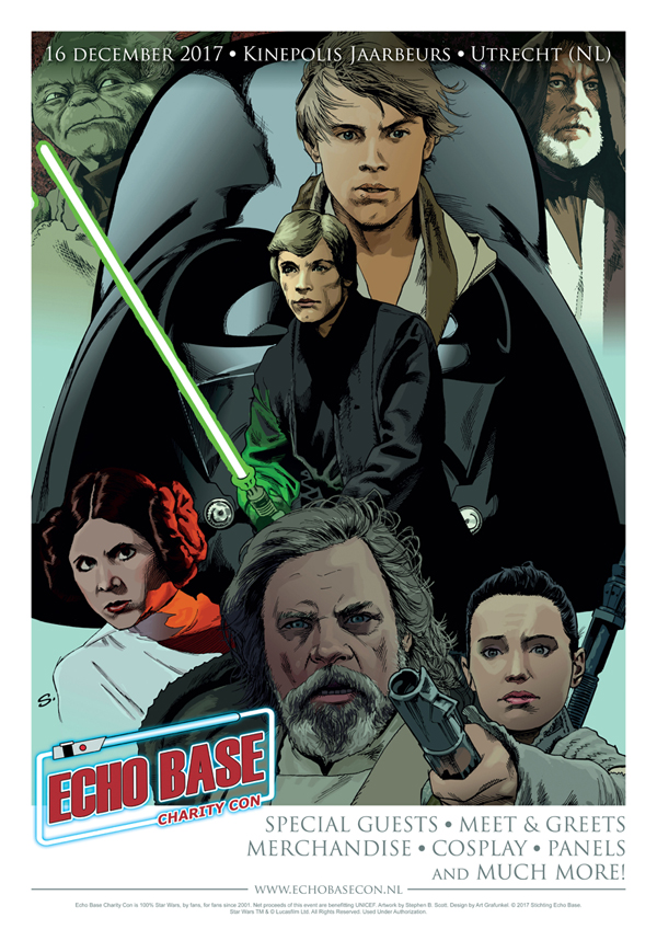 Echo Base Charity Con official star wars poster
