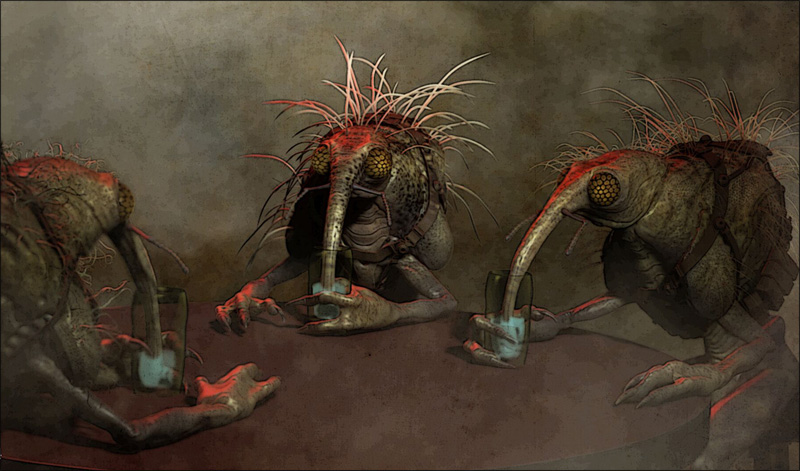 Martin Rezard - Maz Kanata castle aliens