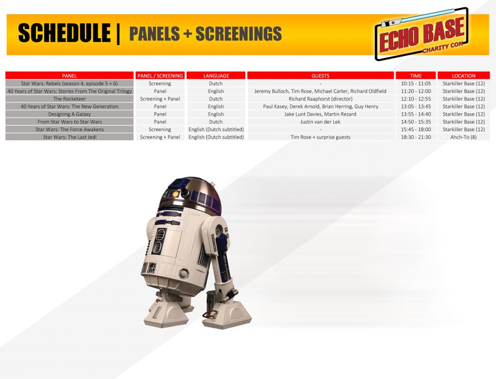 Panels + screenings