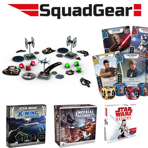 Star Wars miniature games van SquadGear